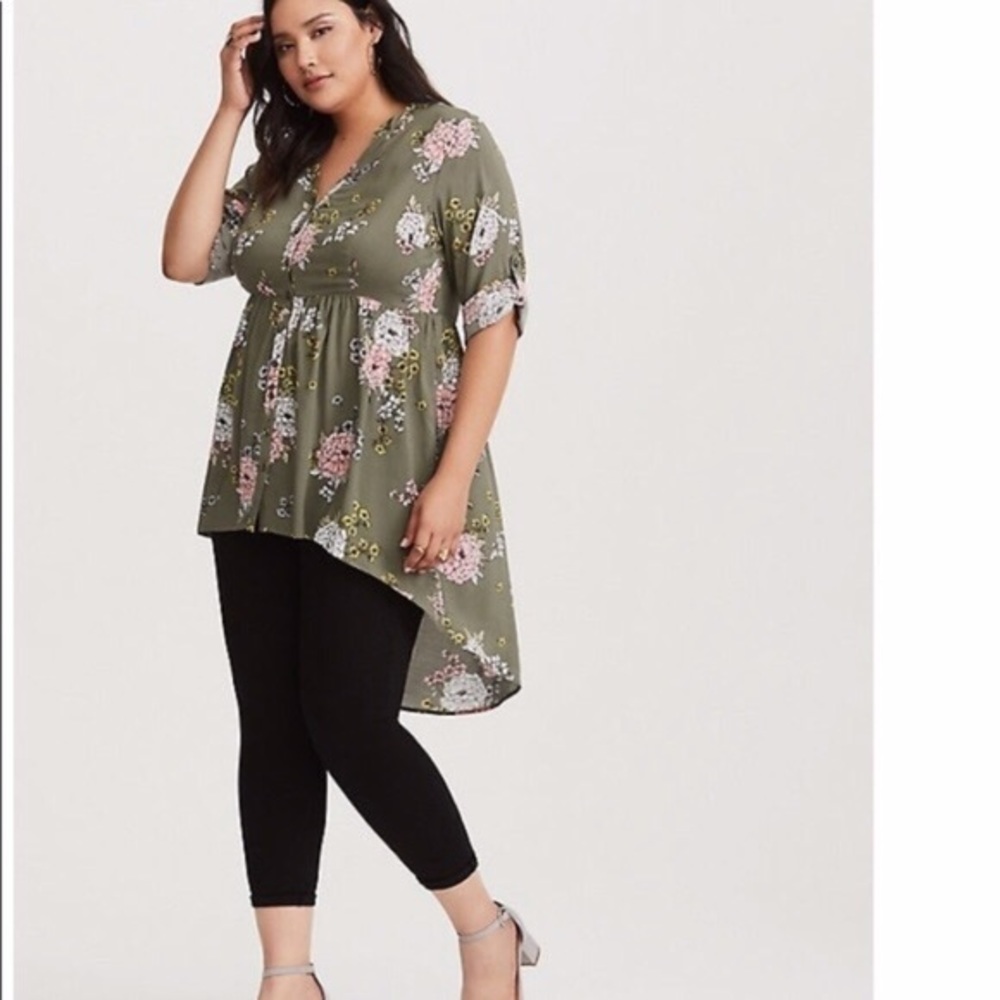 Torrid High Low Top